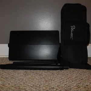 Music Stand Black Plastic Standing Height